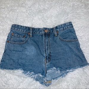 BDG denim shorts